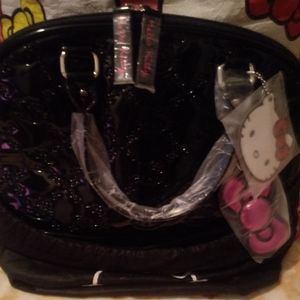 New Loungefly hello kitty embossed bag large